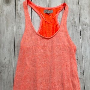 ZARA neon orange tank